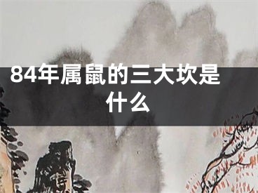 84年属鼠的三大坎是什么