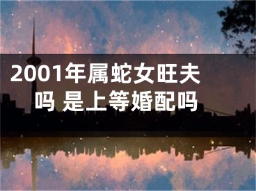 2001年属蛇女旺夫吗 是上等婚配吗
