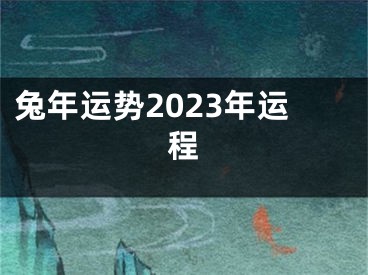 兔年运势2023年运程