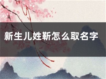 新生儿姓靳怎么取名字