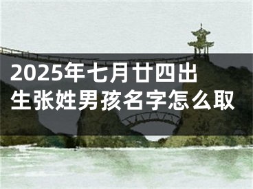 2025年七月廿四出生张姓男孩名字怎么取