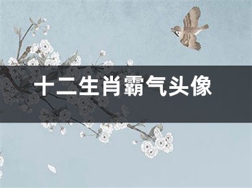 十二生肖霸气头像