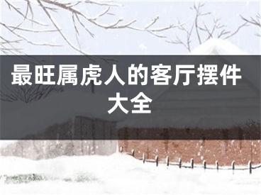 最旺属虎人的客厅摆件大全