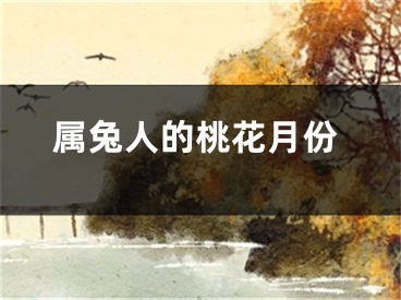 属兔人的桃花月份