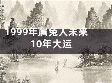 1999年属兔人未来10年大运