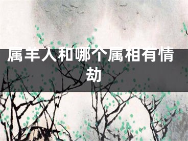 属羊人和哪个属相有情劫