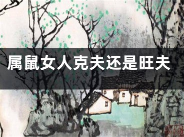 属鼠女人克夫还是旺夫