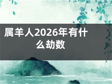 属羊人2026年有什么劫数 