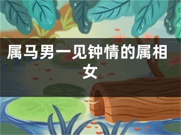 属马男一见钟情的属相女