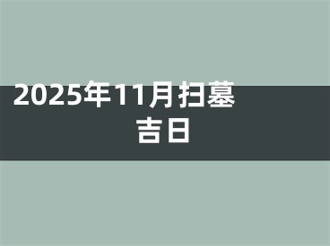 2025年11月扫墓吉日