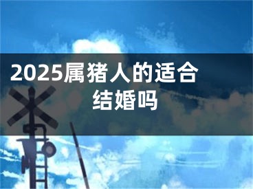 2025属猪人的适合结婚吗