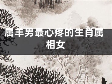 属羊男最心疼的生肖属相女