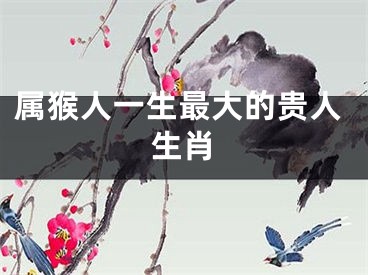 属猴人一生最大的贵人生肖