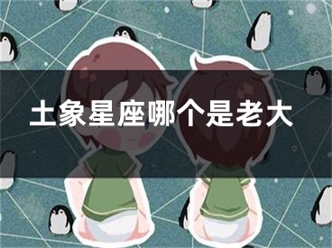 土象星座哪个是老大