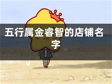 五行属金睿智的店铺名字