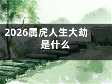 2026属虎人生大劫是什么