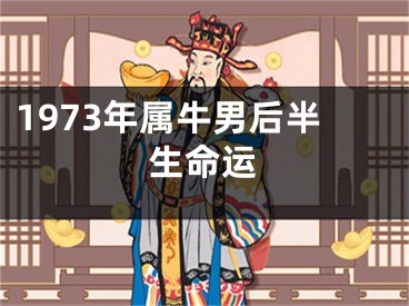 1973年属牛男后半生命运