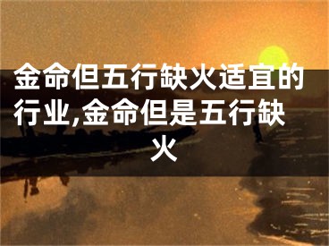 金命但五行缺火适宜的行业,金命但是五行缺火