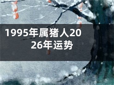 1995年属猪人2026年运势
