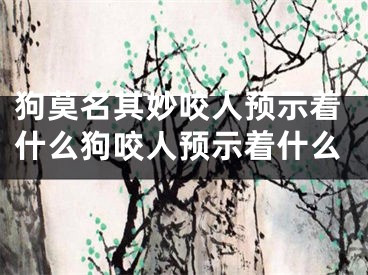 狗莫名其妙咬人预示着什么狗咬人预示着什么