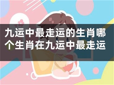 九运中最走运的生肖哪个生肖在九运中最走运