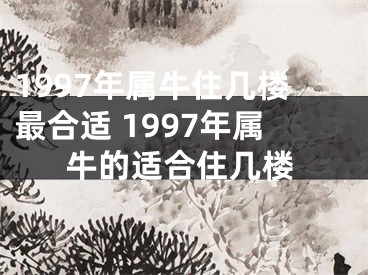 1997年属牛住几楼最合适 1997年属牛的适合住几楼