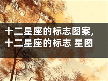 十二星座的标志图案,十二星座的标志 星图