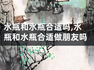 水瓶和水瓶合适吗,水瓶和水瓶合适做朋友吗