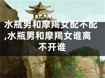 水瓶男和摩羯女配不配,水瓶男和摩羯女谁离不开谁