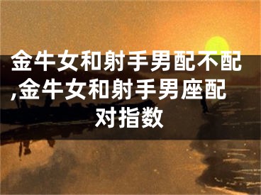 金牛女和射手男配不配,金牛女和射手男座配对指数