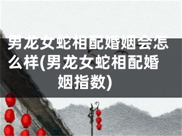 男龙女蛇相配婚姻会怎么样(男龙女蛇相配婚姻指数)