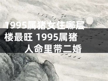 1995属猪女住哪层楼最旺 1995属猪人命里带二婚