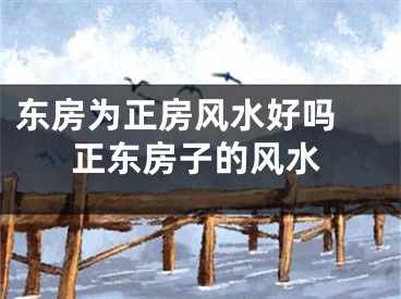 东房为正房风水好吗 正东房子的风水