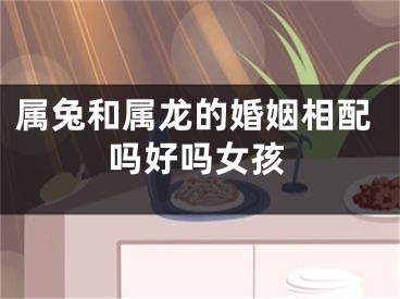 属兔和属龙的婚姻相配吗好吗女孩